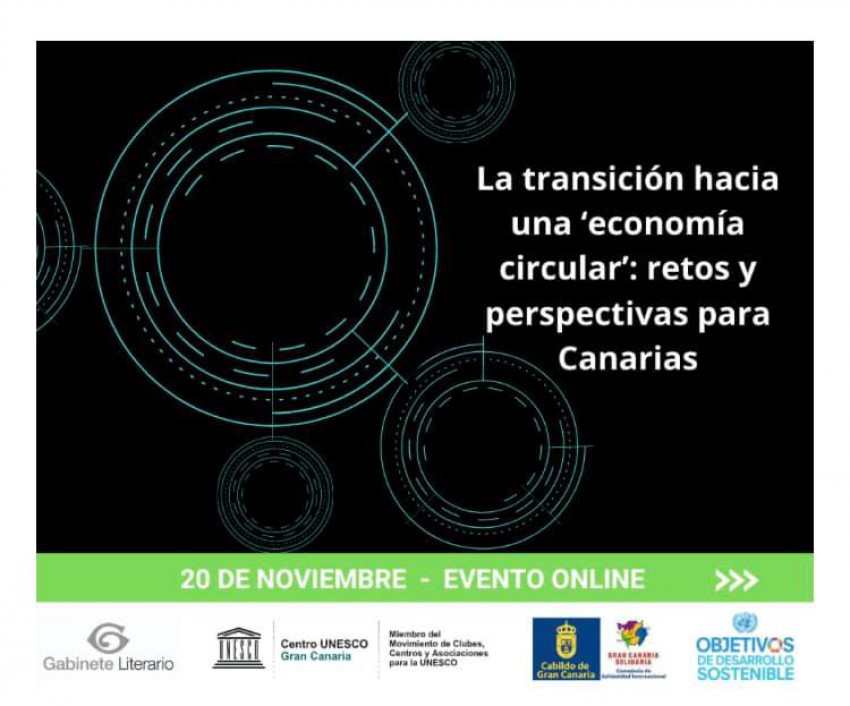 Jornada online “La transición hacia una ‘economía circular’: retos y perspectivas para Canarias”