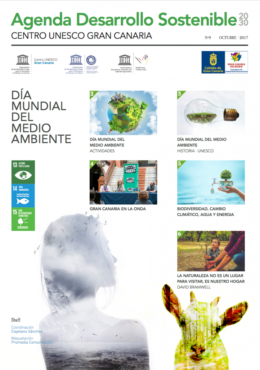 Nuevo número de nuestra Agenda Sostenible, dedicada al Medio Ambiente